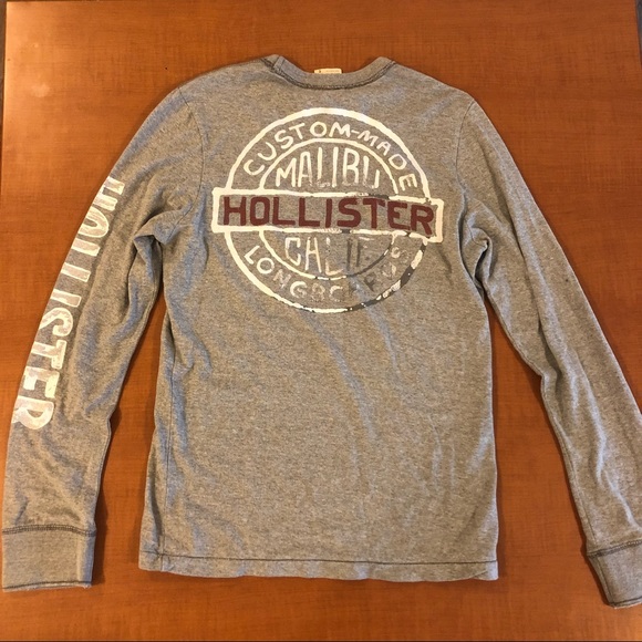 Hollister Malibu Cali Long Sleeve Shirt SMALL - Picture 2 of 3
